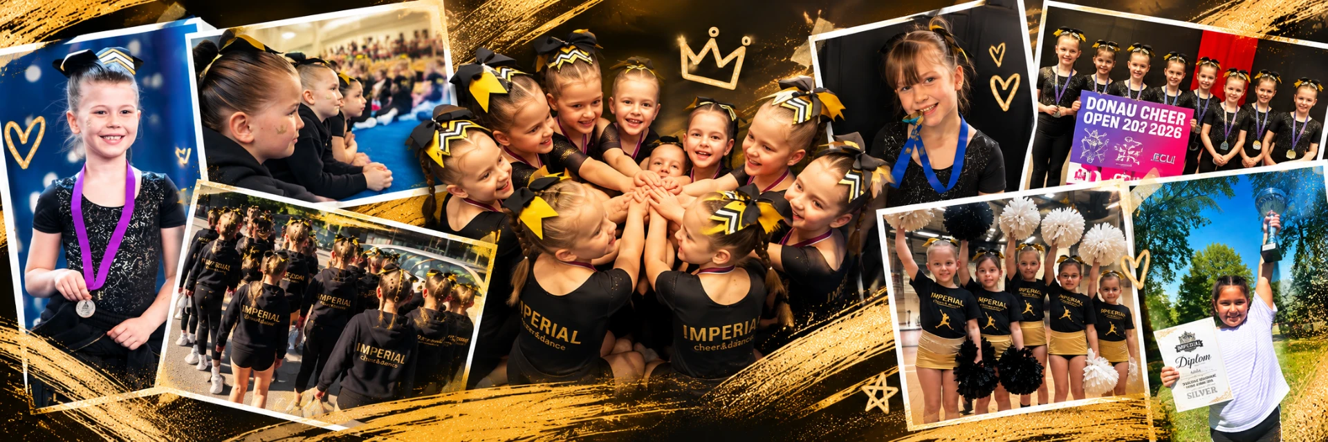 Tréning tímu Imperial Cheer Slovakia